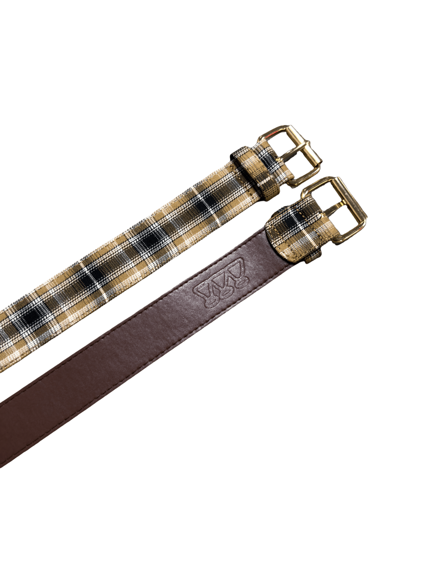 PLAID BELT [BEIGE]